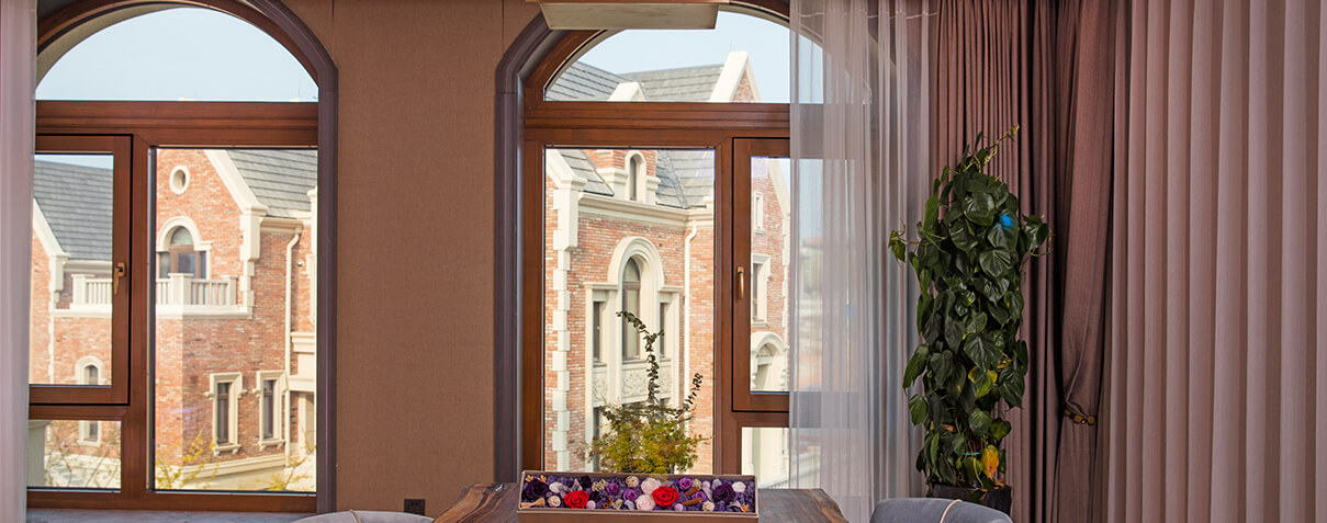 w66平台春天里铝包木空调窗丨P135