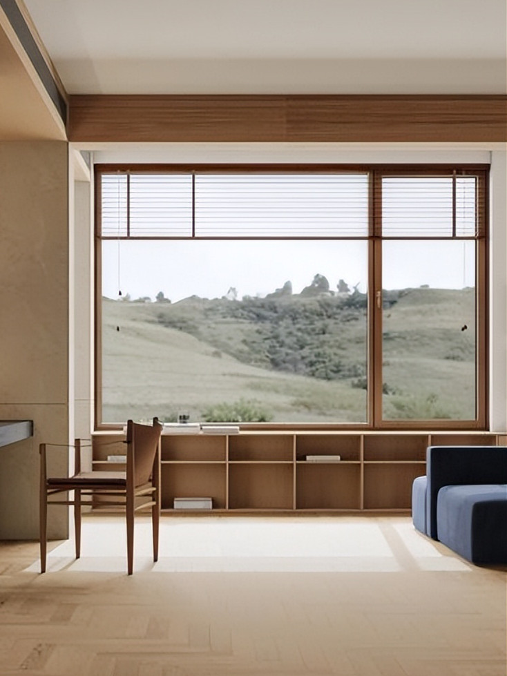 w66平台5G铝包木窗x115：高端节能窗户的新标杆，缔造绿色未来